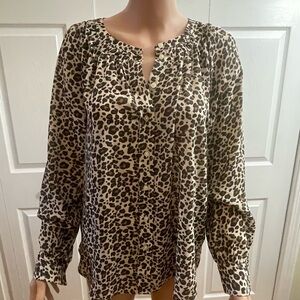 Leopard Print Women's Top: LOFT